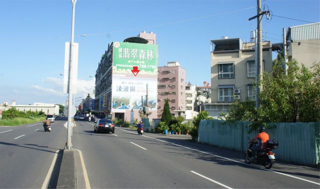 N-0612B壁面廣告塔-台南市永康區永安路237號-歷史博物館、中國醫藥大學、中信貴田酒店廣告版面